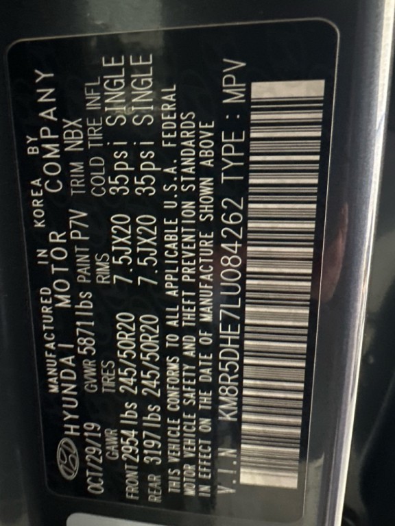 2020 Hyundai Palisade Image 38