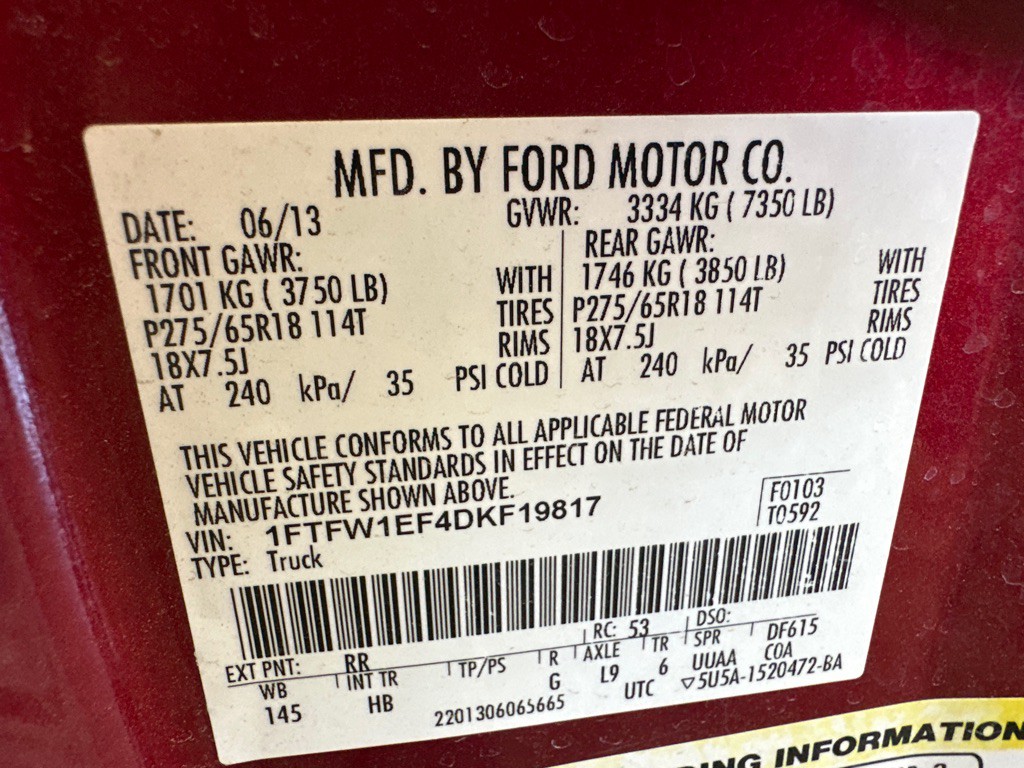 2013 Ford F-150 Image 32