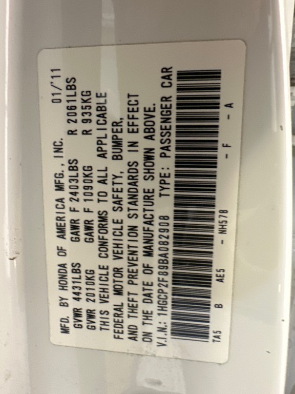 2011 Honda Accord Image 28