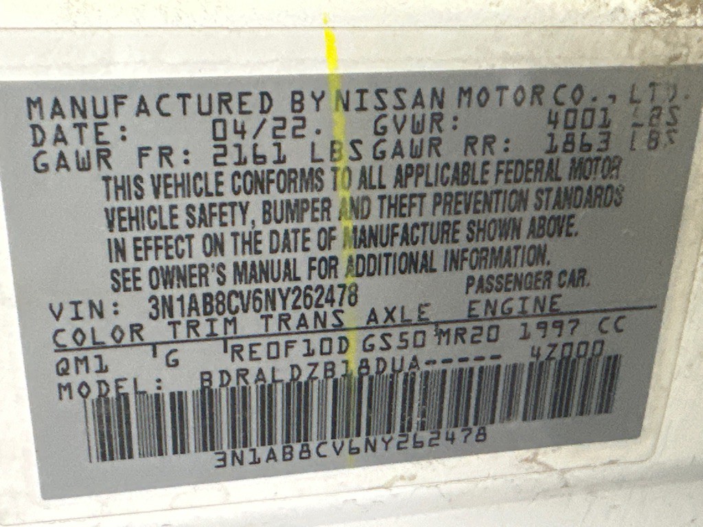 2022 Nissan Sentra Image 12