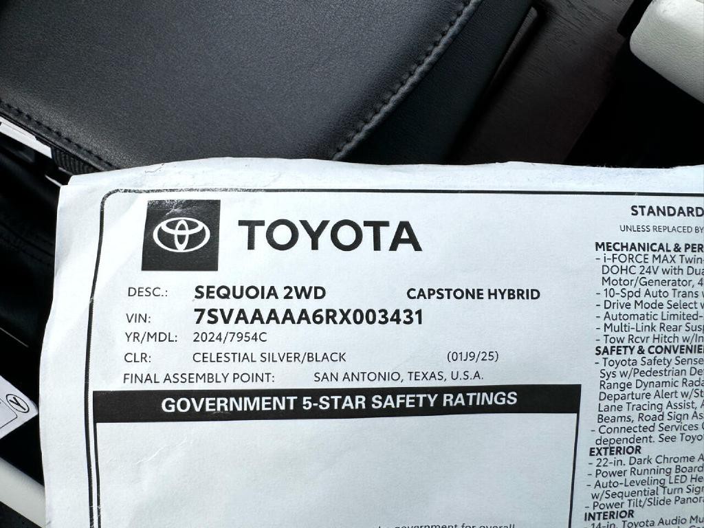 2024 Toyota Sequoia Image 59