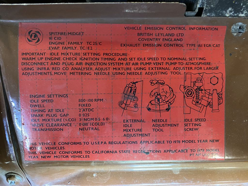1978 MG Midget Image 84