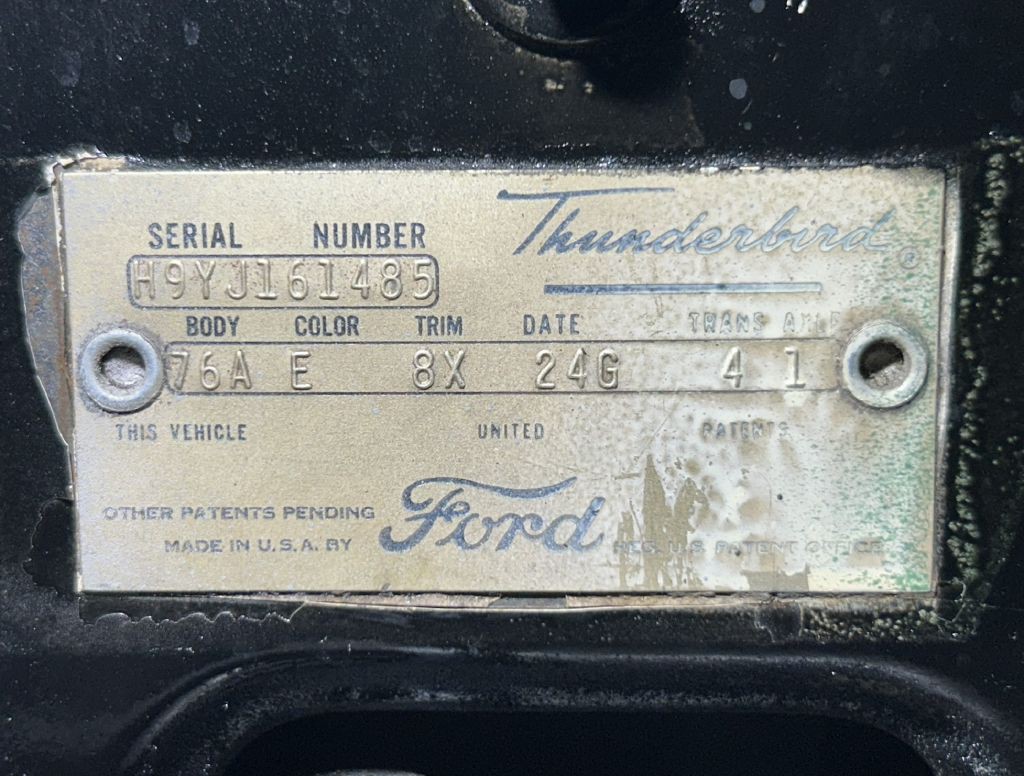 1959 Ford Thunderbird Image 42