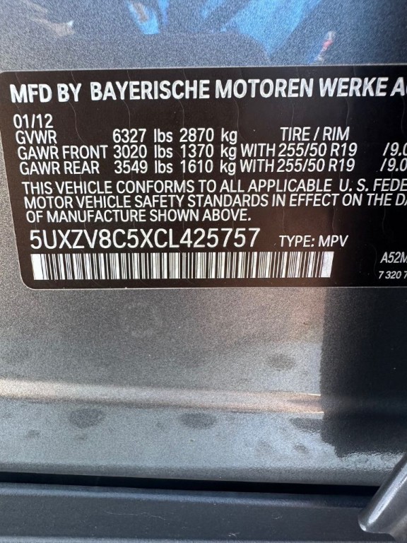 2012 BMW X5 Image 14