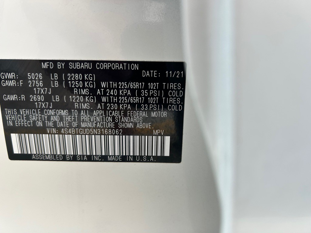 2022 Subaru Outback Image 31