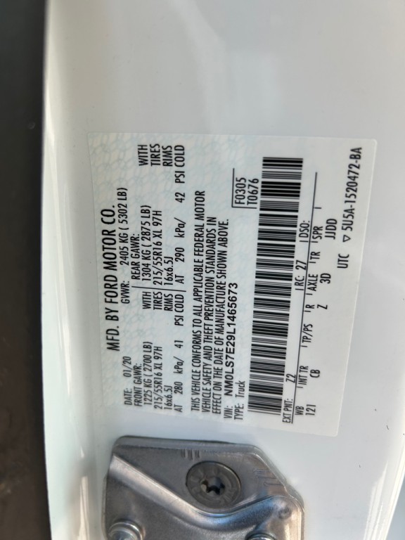 2020 Ford Transit Connect Image 22
