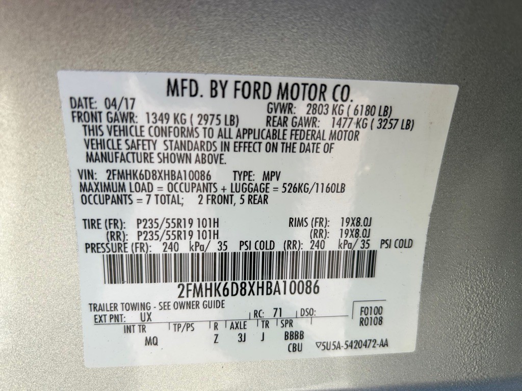 2017 Ford Flex Image 33