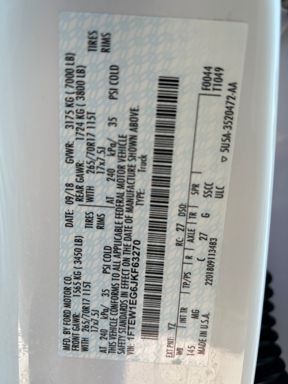 2018 Ford F-150 Image 32