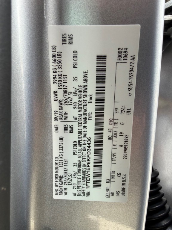 2019 Ford F-150 Image 29