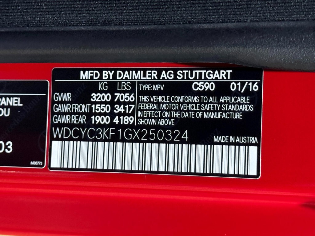 2016 Mercedes-Benz G-Class Image 44
