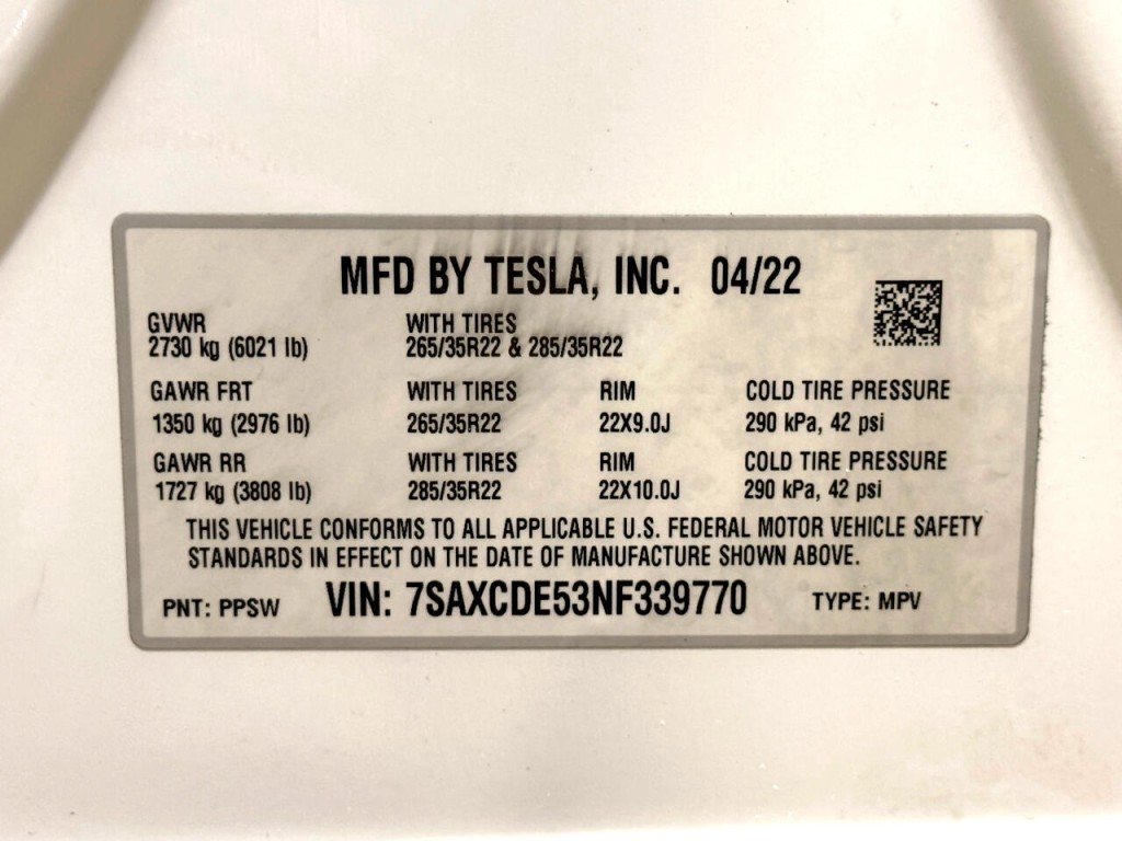 2022 Tesla Model X Image 54