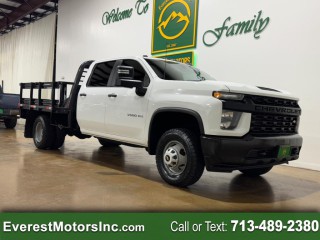 Image for 2023 Chevrolet Silverado 1500 WT CREW CAB 9FT FLATBED DRW 6.6L DIESEL 1OWNER ID: 6221654