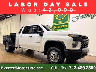 Image for 2020 Chevrolet Silverado 1500 WT CC DRW 8FT CM FLATBED 6.6L V8DURAMAX DIESEL ID: 6426176