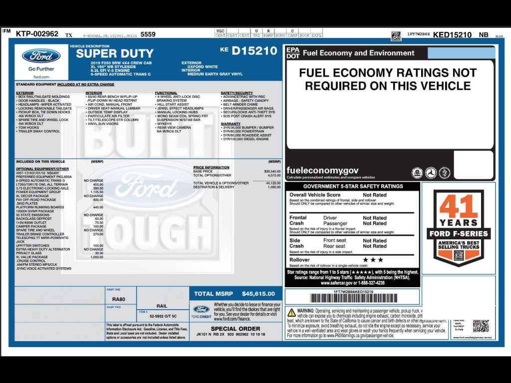 2019 Ford F-250 Image 53
