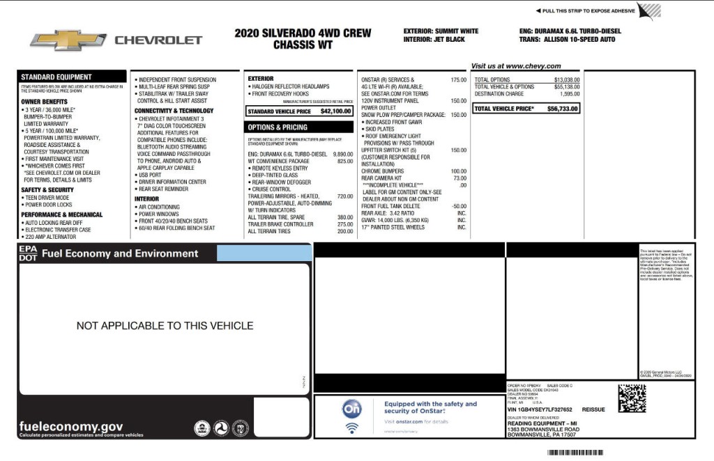 2020 Chevrolet Silverado 1500 Image 51