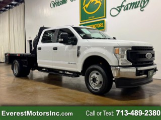 Image for 2022 Ford F-350 XL CREW CAB 9FT FLATBED 6.7L DIESEL PTO 1OWNER ID: 6544170