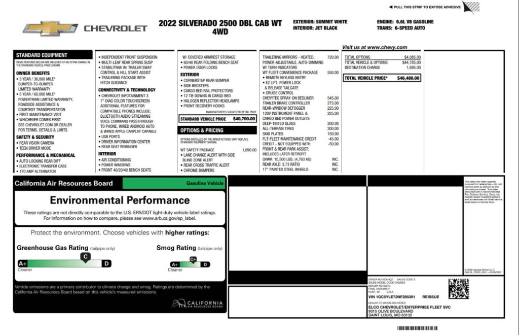 2022 Chevrolet Silverado 1500 Image 44