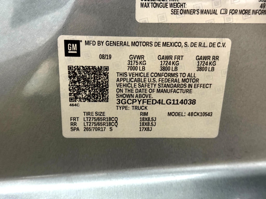2020 Chevrolet Silverado 1500 Image 56