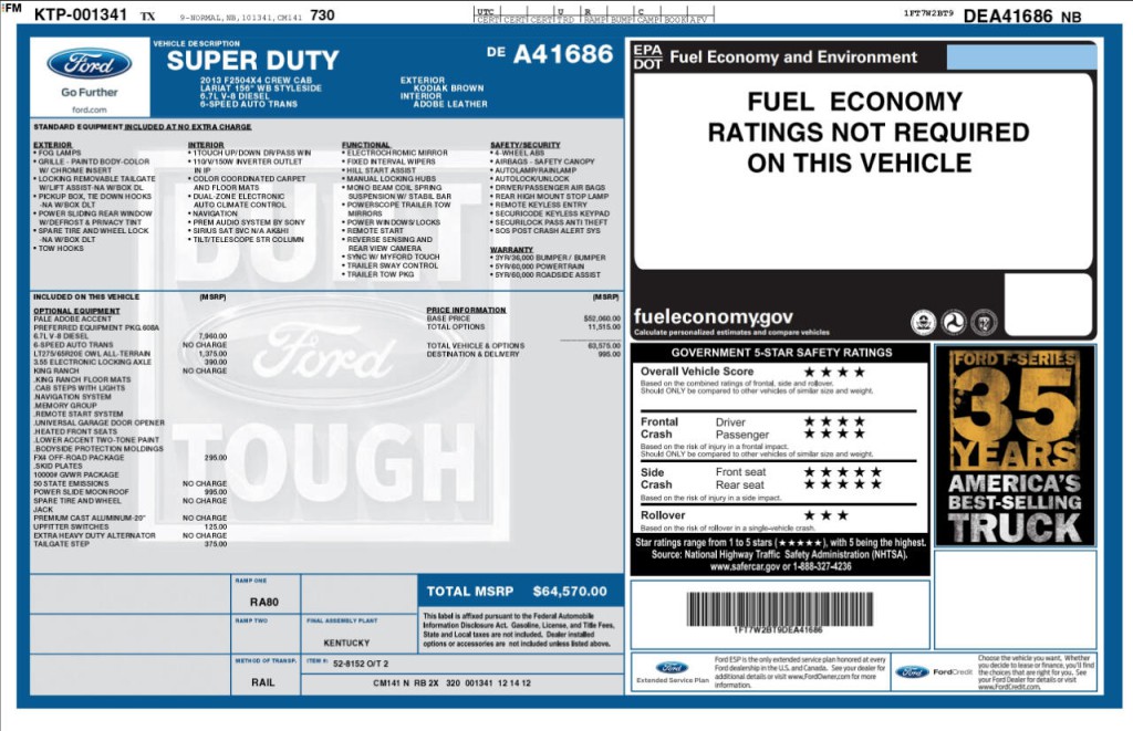 2013 Ford F-250 Image 58
