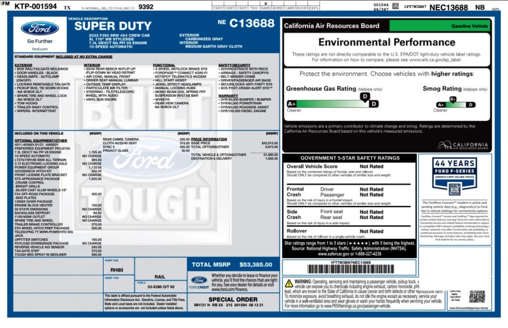 2022 Ford F-350 Image 53