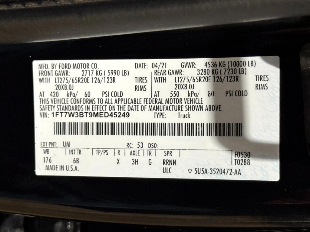 2021 Ford F-350 Image 61