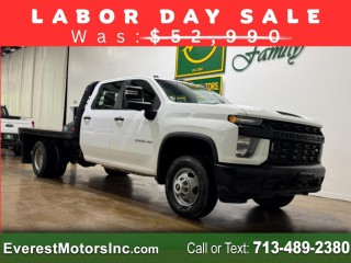 Image for 2023 Chevrolet Silverado 1500 WT CREW CAB DRW 9FT FLATBED 6.6L DIESEL 1OWNER ID: 6611392