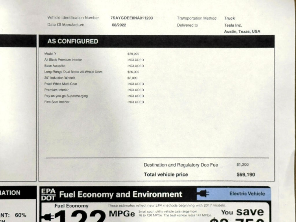 2022 Tesla Model Y Image 56