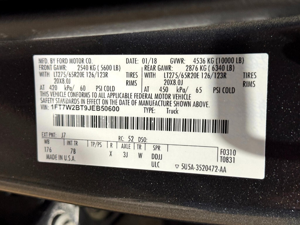2018 Ford F-250 Image 64