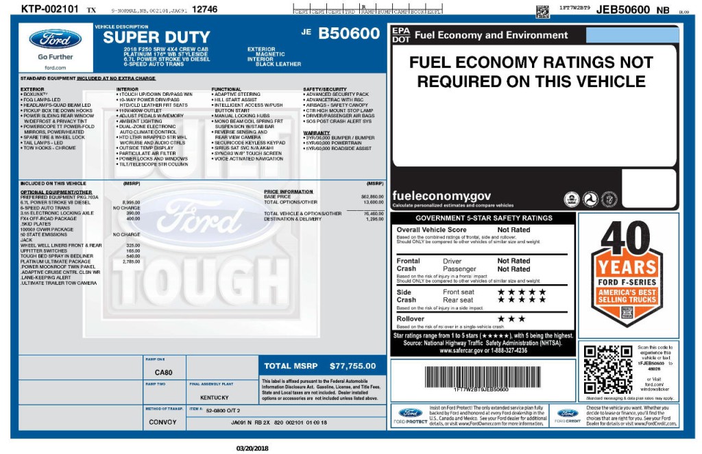2018 Ford F-250 Image 65