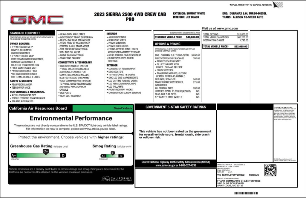 2023 GMC Sierra 2500 Image 7