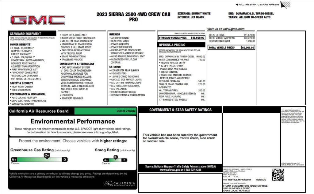 2023 GMC Sierra 2500 Image 42