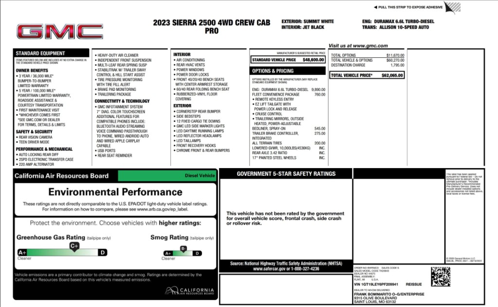 2023 GMC Sierra 2500 Image 4