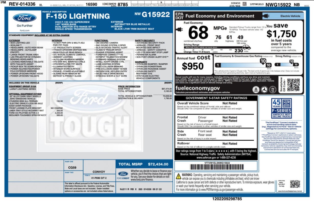 2022 Ford F-150 Image 56