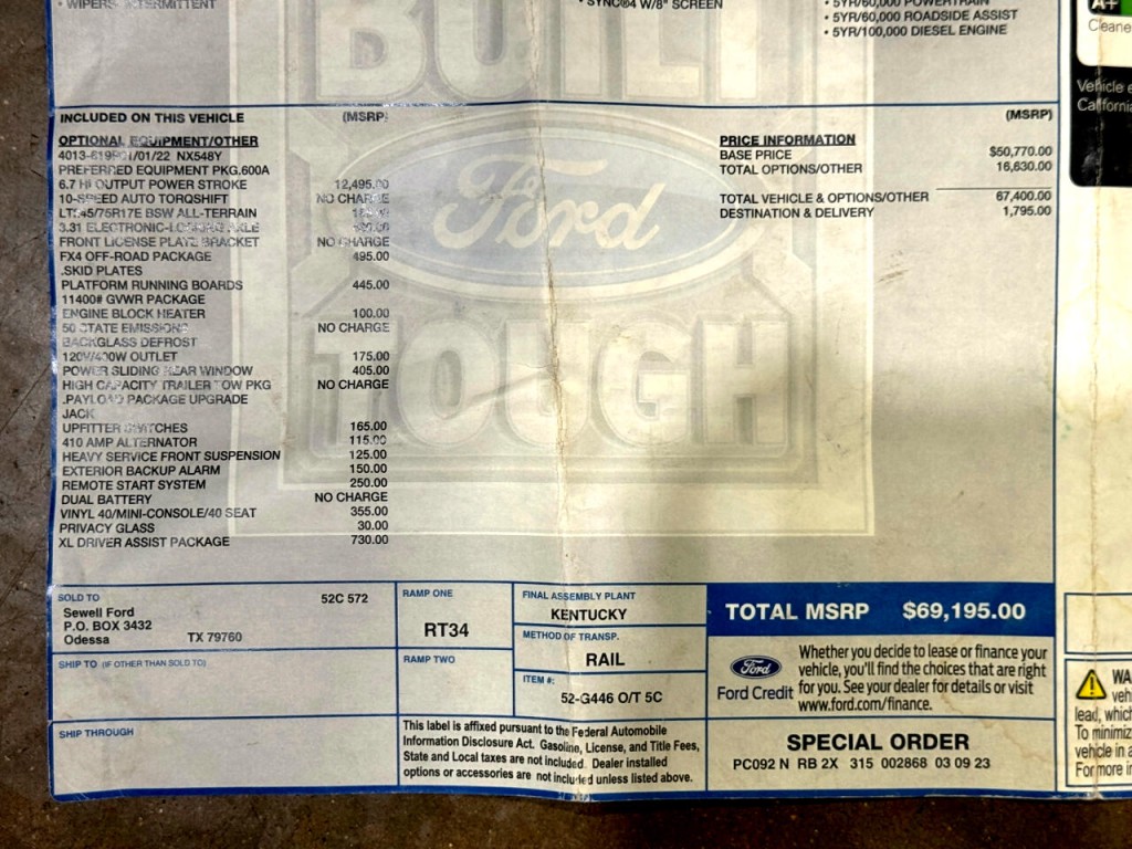 2023 Ford F-250 Image 59