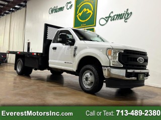 Image for 2022 Ford F-350 XL REG CAB 12FT FLATBED 6.7L DIESEL PTO 1OWNER ID: 6661784
