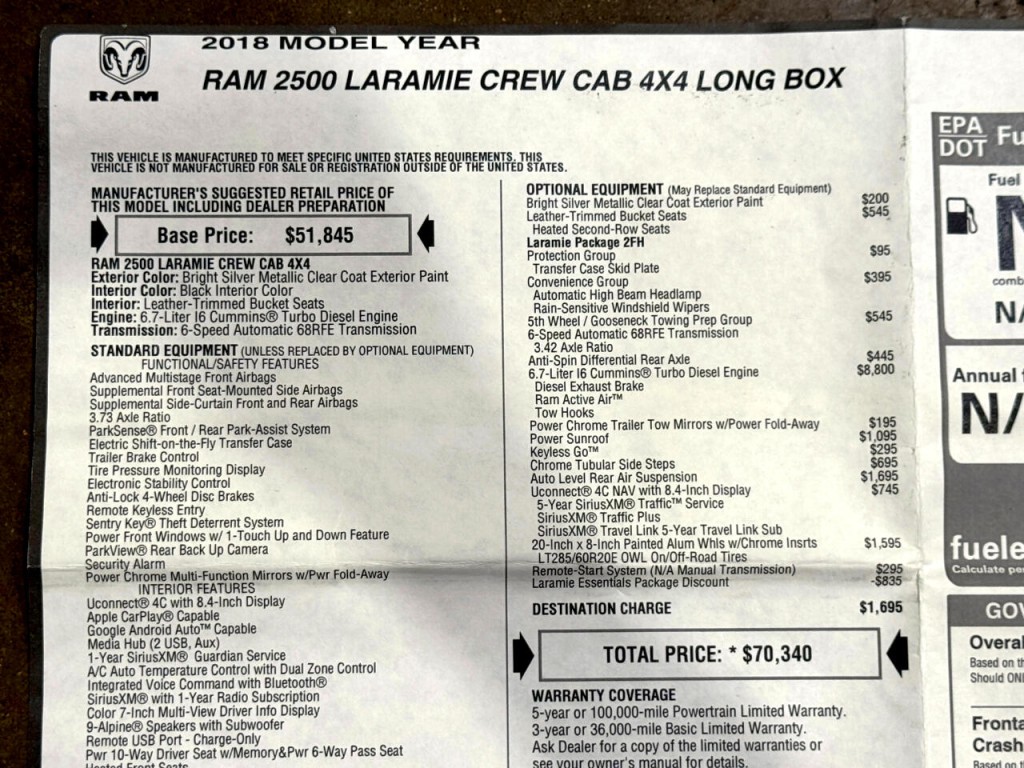 2018 RAM 2500 Image 19