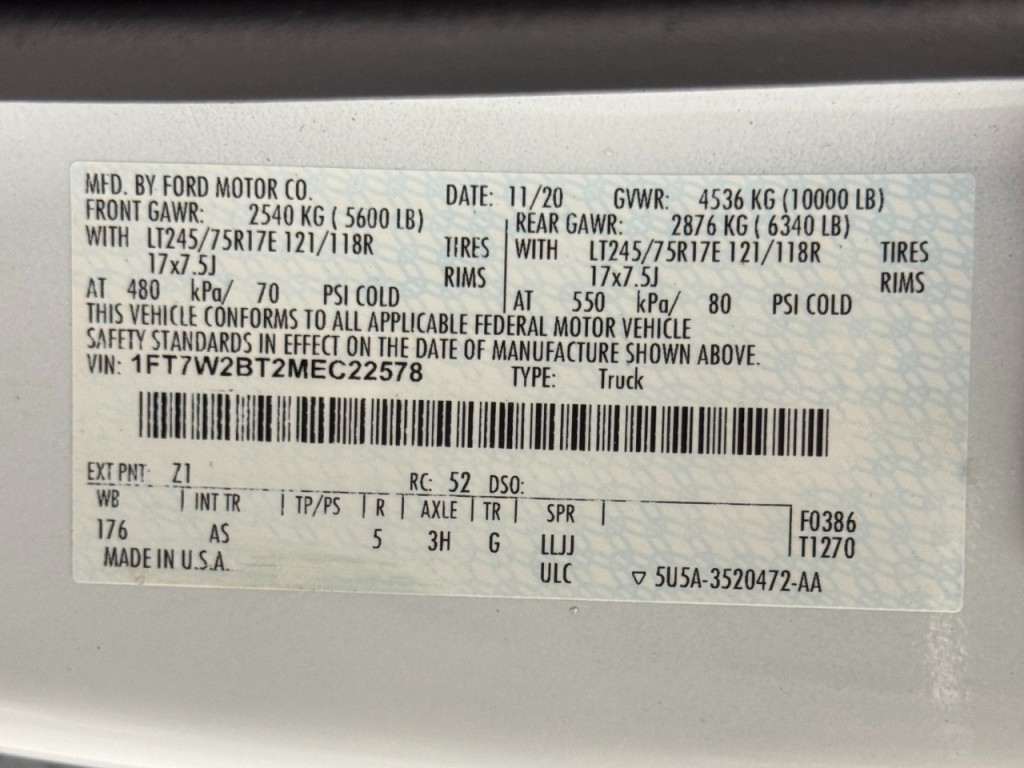 2021 Ford F-250 Image 52