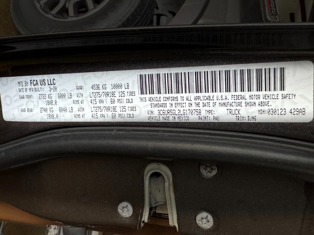 2020 RAM 2500 Image 12