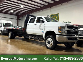 Image for 2023 Chevrolet Silverado 1500 5500HD CREWCAB 16FT FLATBED 6.6L DIESEL 1OWNER ID: 6699602