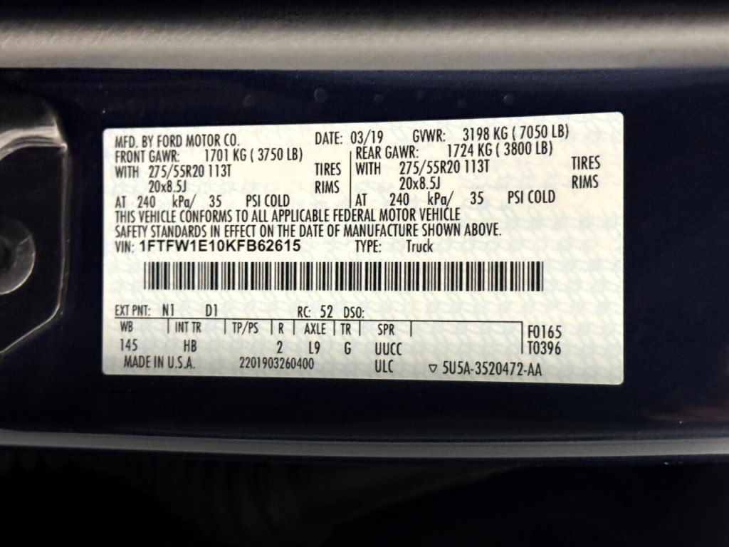 2019 Ford F-150 Image 47