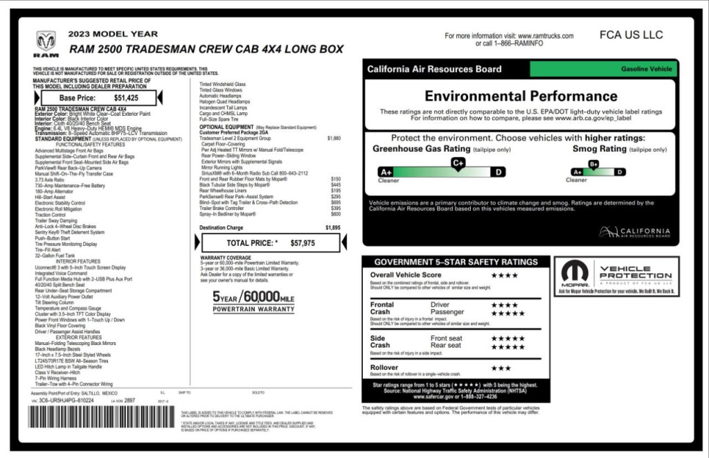 2023 RAM 2500 Image 3