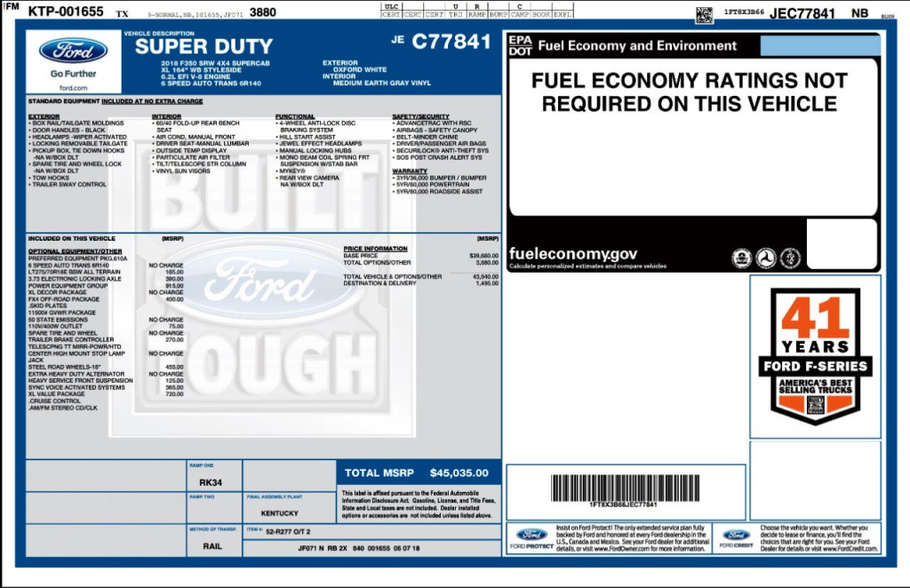 2018 Ford F-350 Image 6