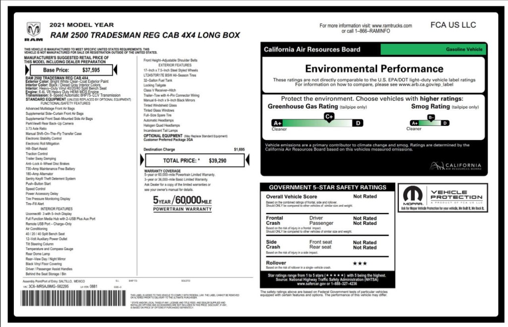2021 RAM 2500 Image 8