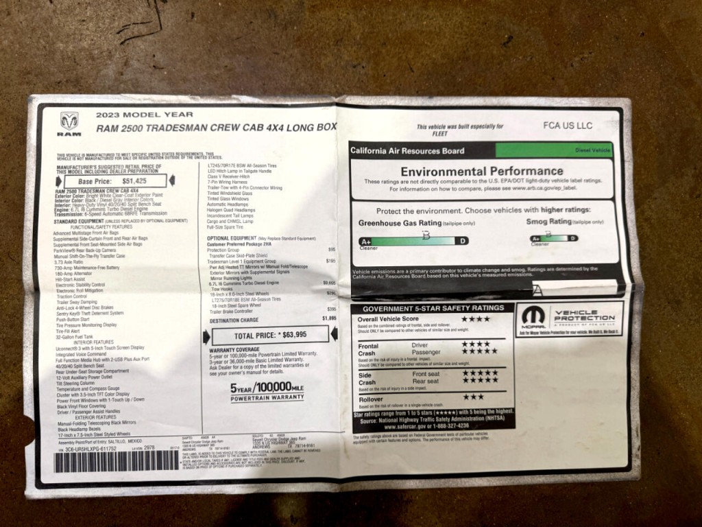 2023 RAM 2500 Image 58