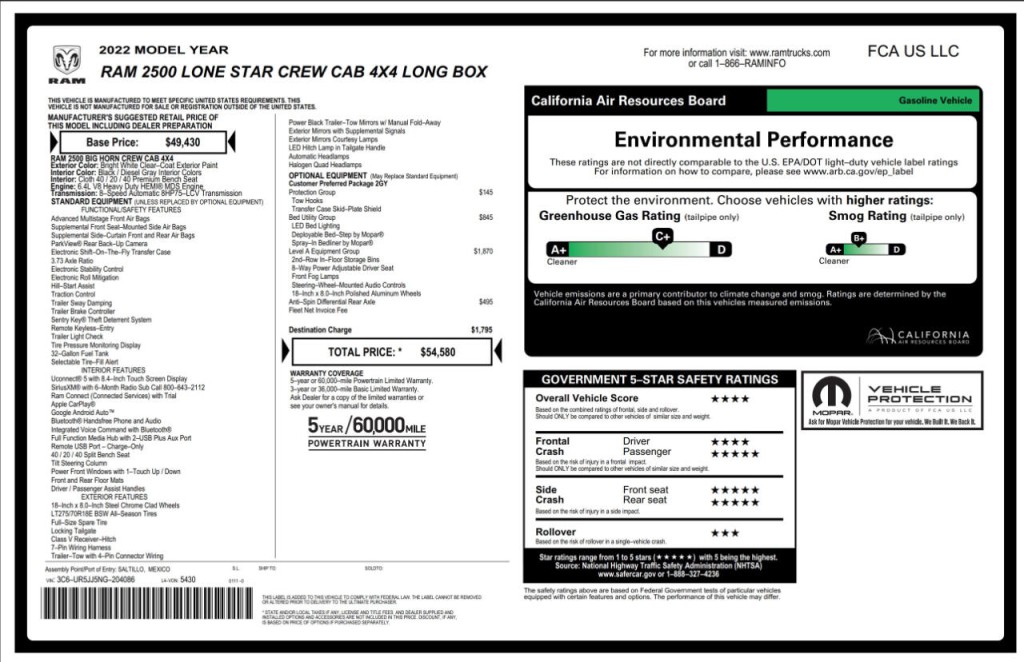 2022 RAM 2500 Image 4