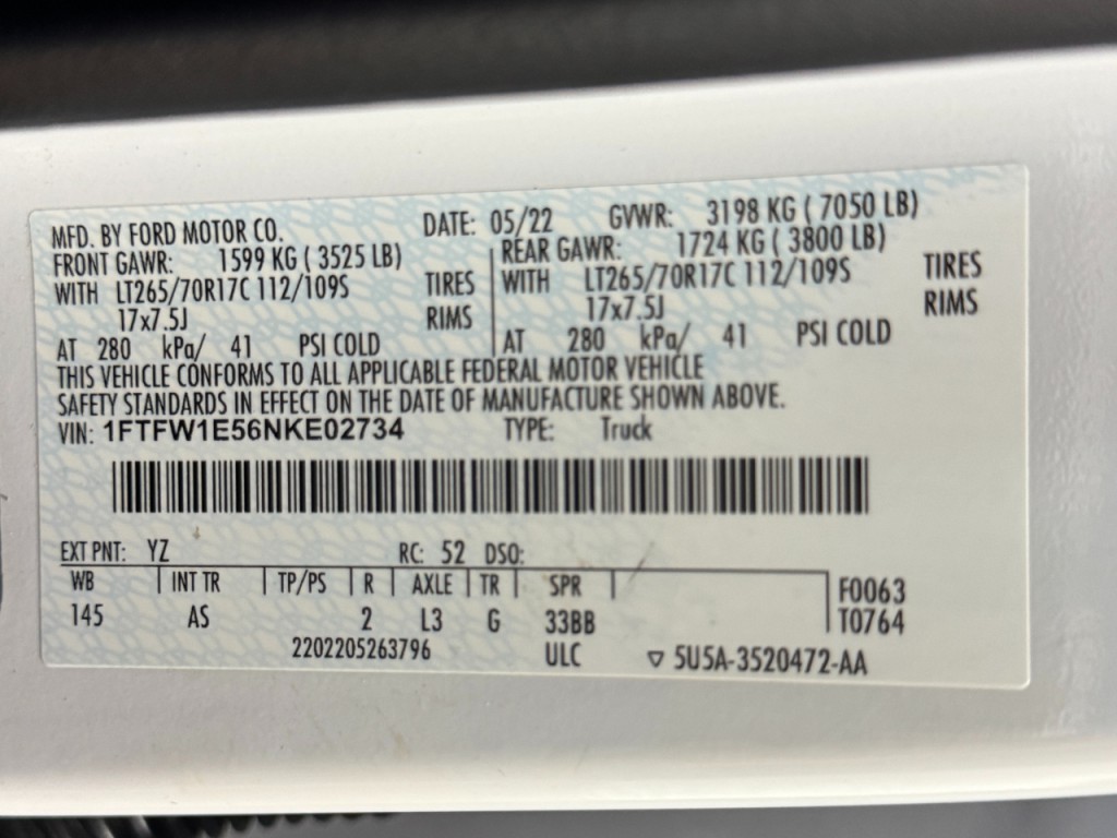 2022 Ford F-150 Image 54