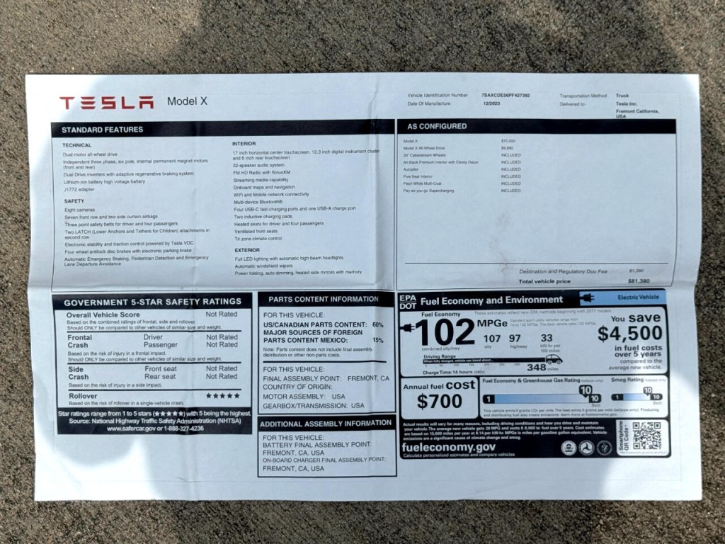 2023 Tesla Model X Image 17