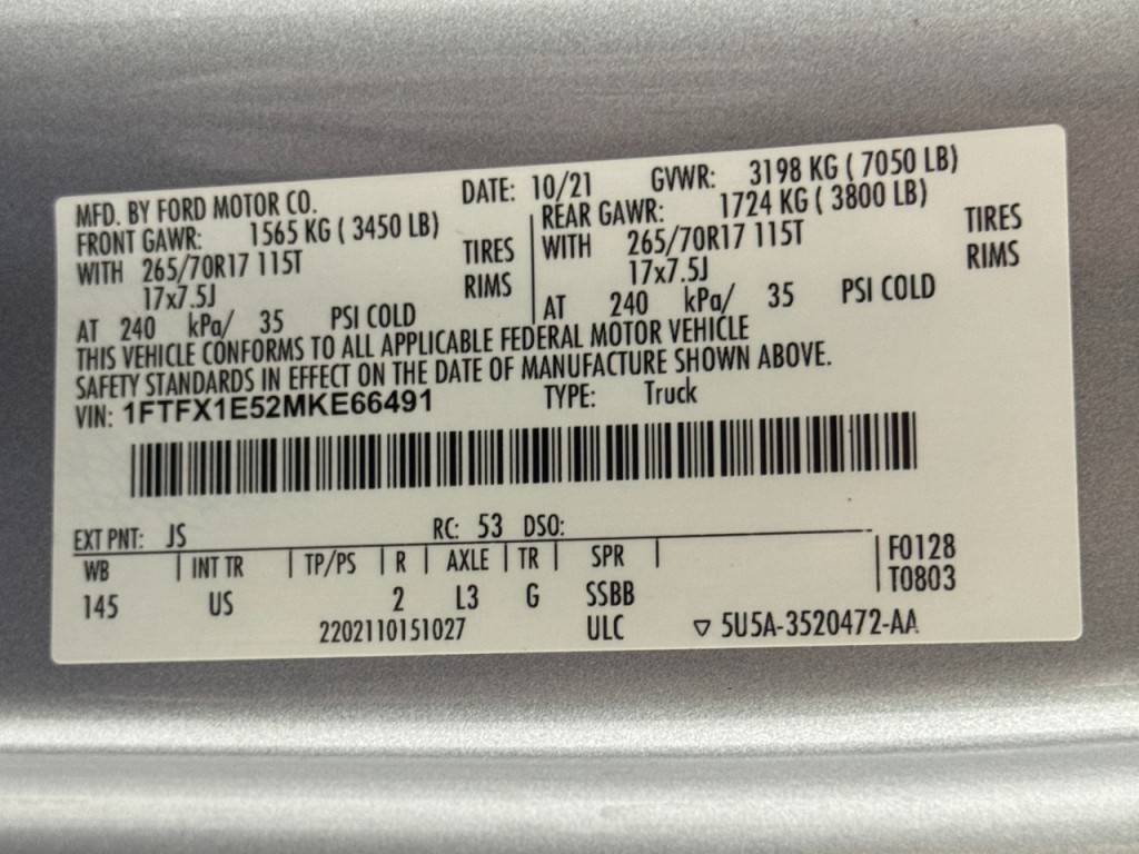 2021 Ford F-150 Image 57