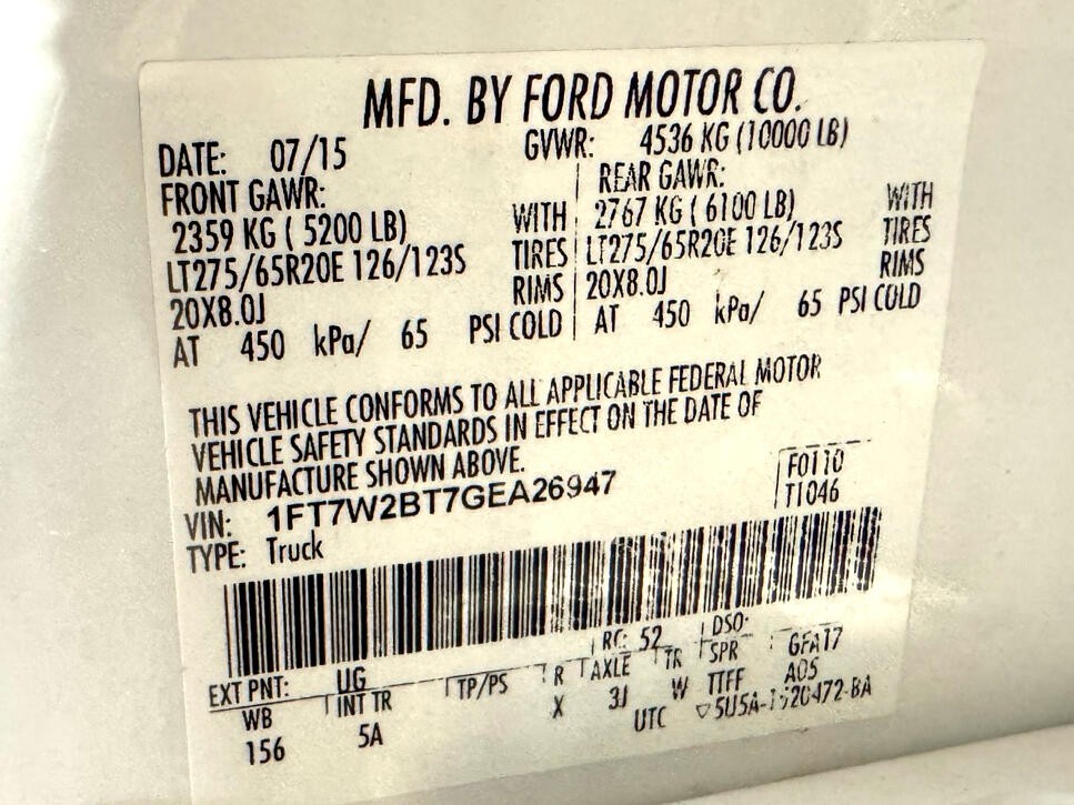 2016 Ford F-250 Image 10