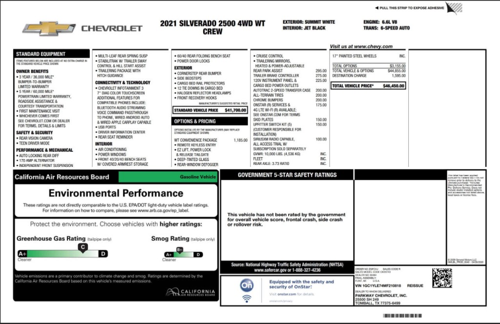 2021 Chevrolet Silverado 1500 Image 4